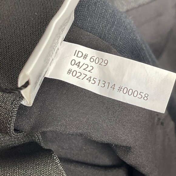 New Express Pants Black Womens 12 High Waisted Faux Leather Pleated‎ Vegan - Picture 8 of 12